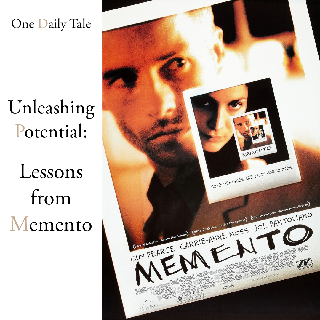 Unleashing Potential: Lessons from Memento on Memory, Awareness, and Action