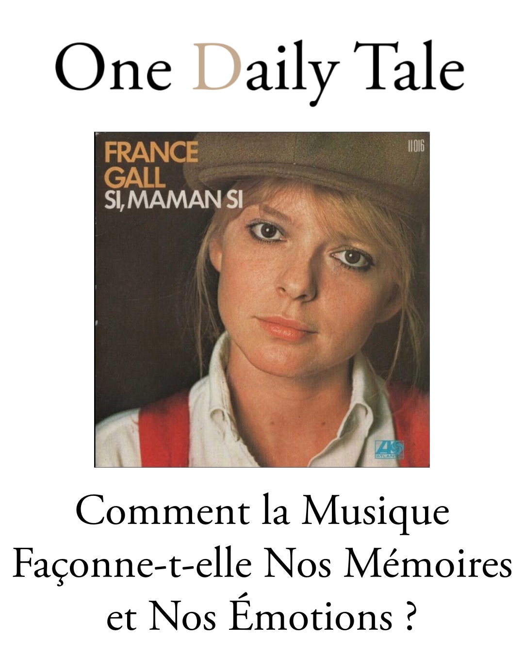 La Musique Peut-elle Nous Aider à Réfléchir au Temps, à l’Amour et aux Regrets ? Analyse de Si Maman Si et Évidemment