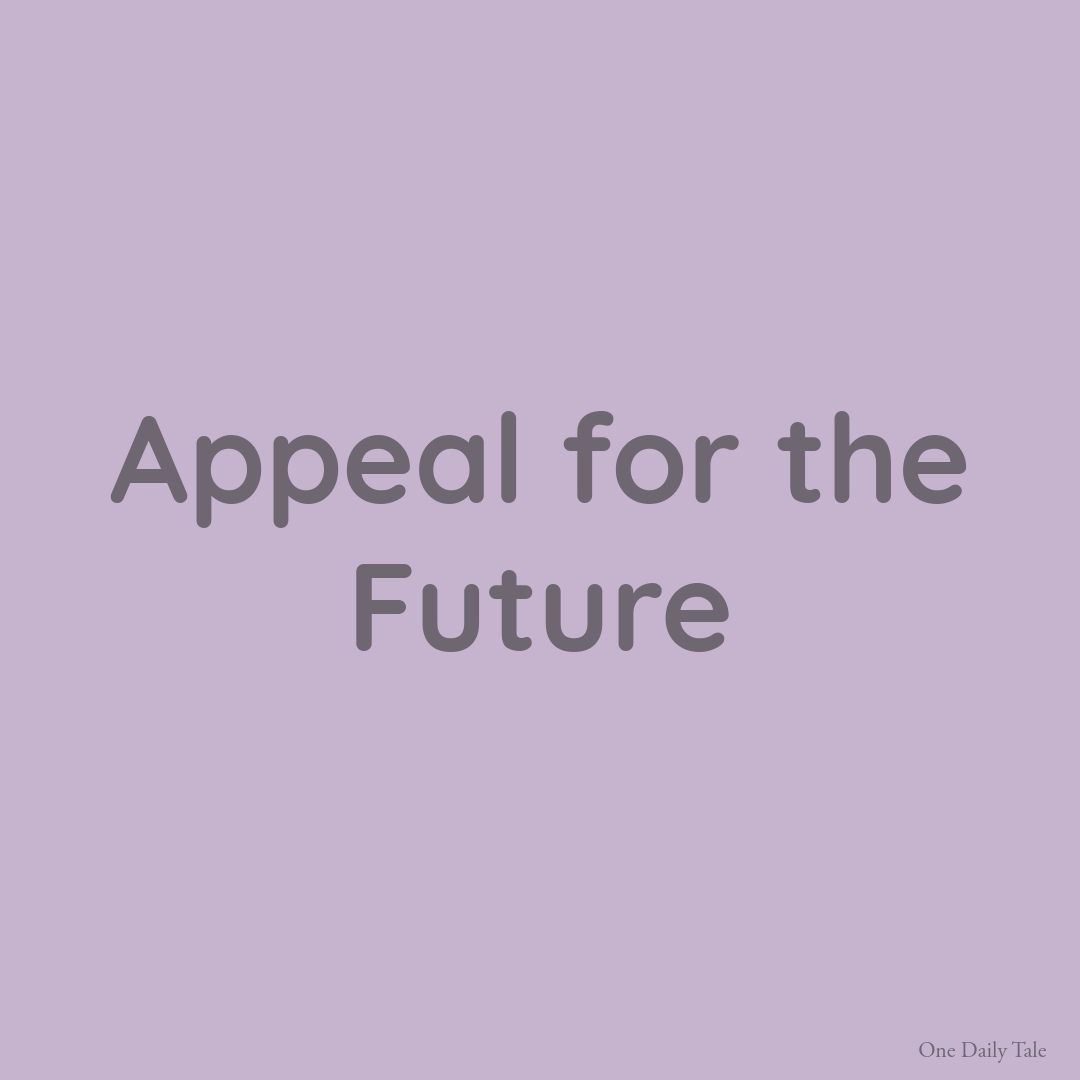 Appeal for the Future