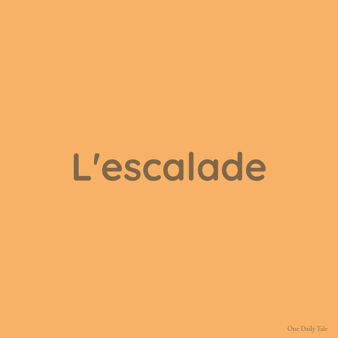 L’escalade