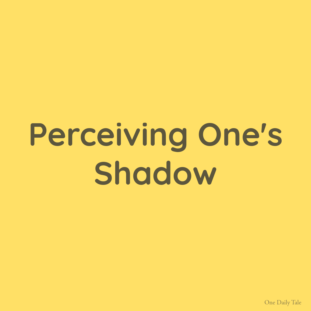 Perceiving One’s Shadow